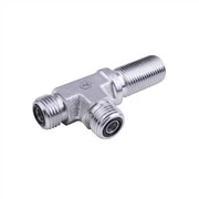 Čelični ORFS pregradni T-hidraulički spojevi